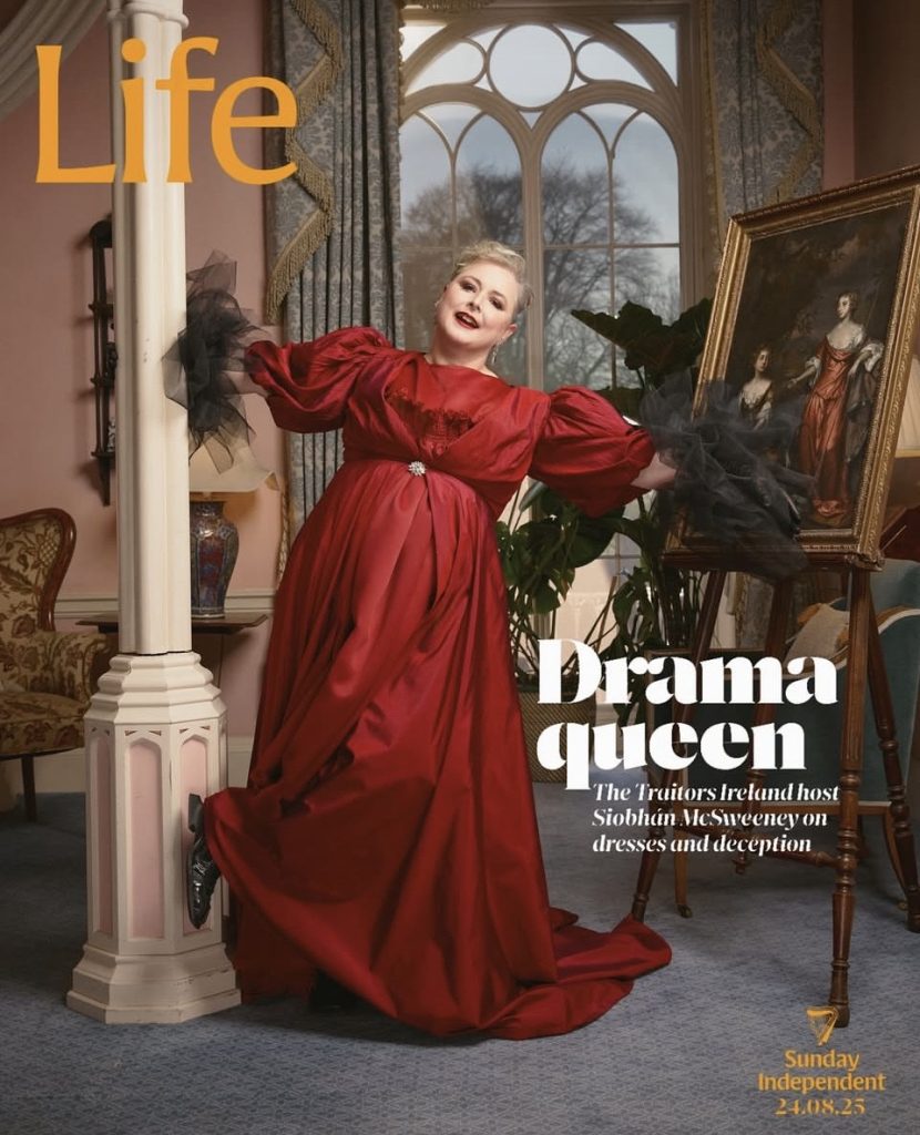 Siobhan McSweeney in Oran O'Reilly design for Life Magazine